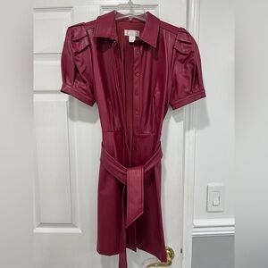 Rachel Parcell Burgundy Midi Dress